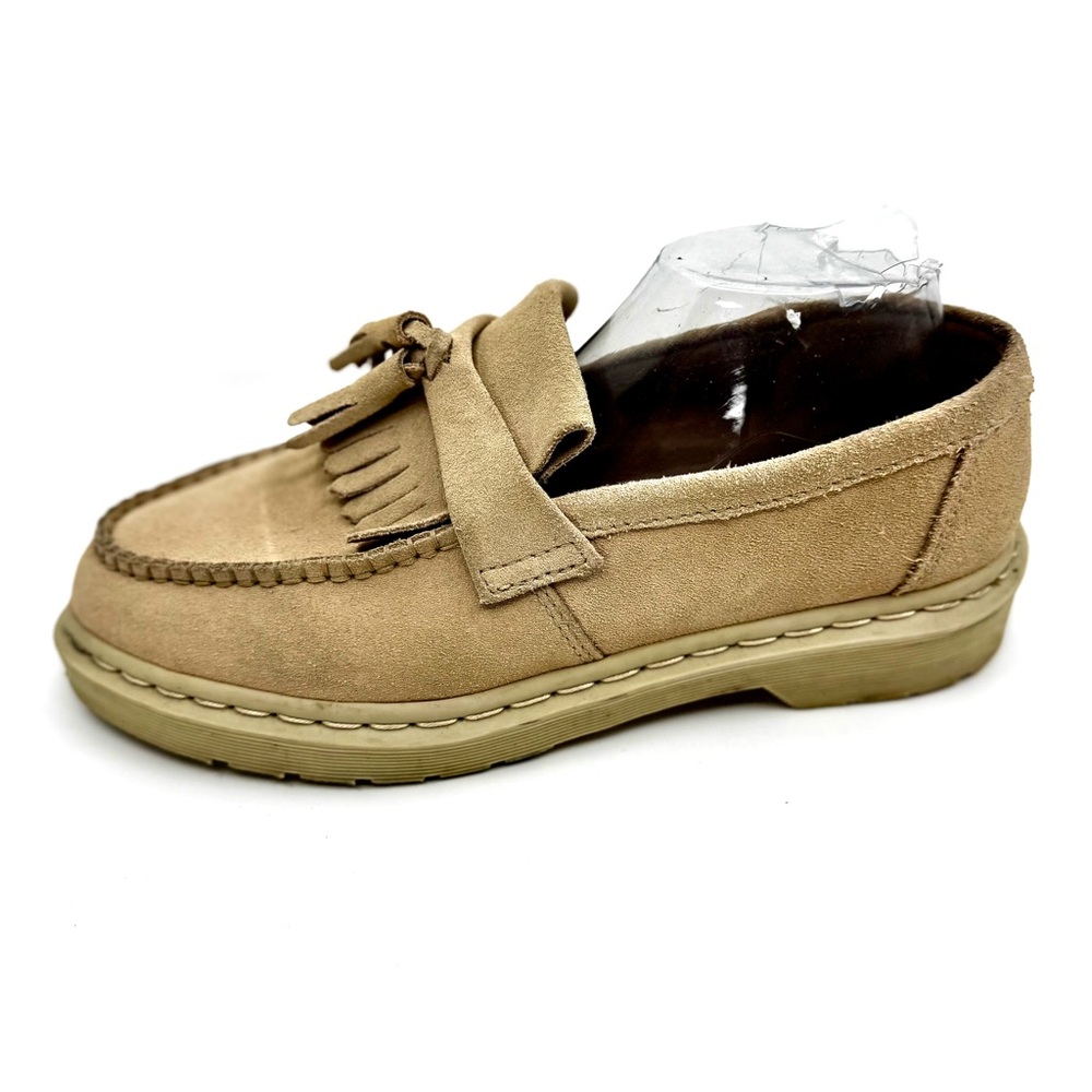 Dr Martens Adrian Tassel Loafer Color Warm Sand Suede SZ Women’s 10. Men’s 9. - Picture 5 of 9
